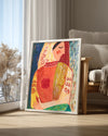 Red Embrace Poster Tablosu