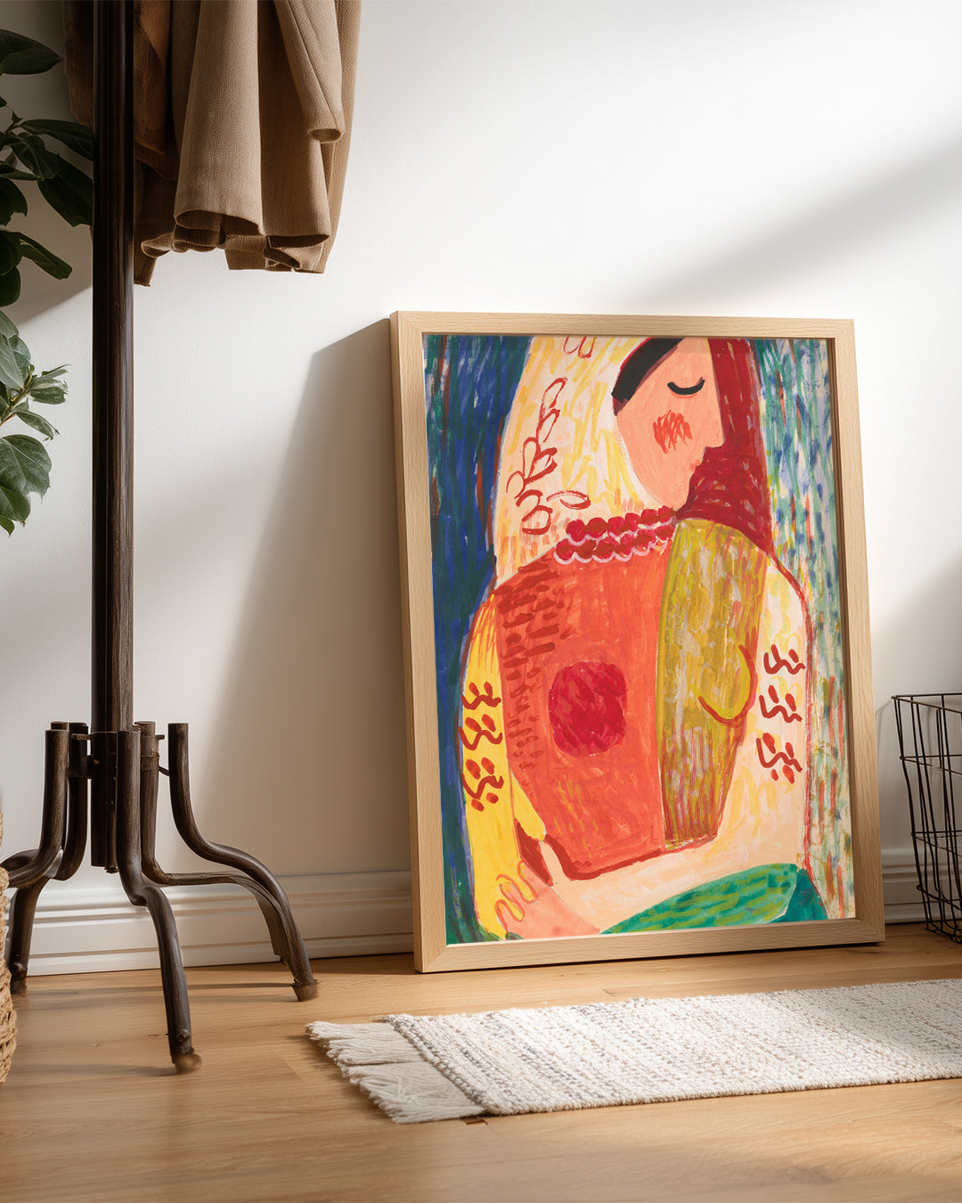 Red Embrace Poster Tablosu