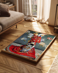 Red Fan Poster Tablosu