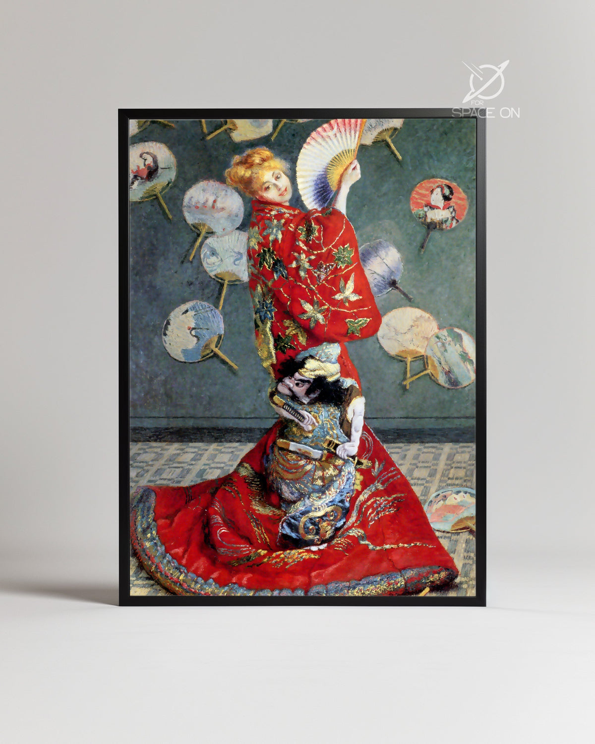 Red Fan Poster Tablosu