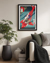 Red Koi Poster Tablosu