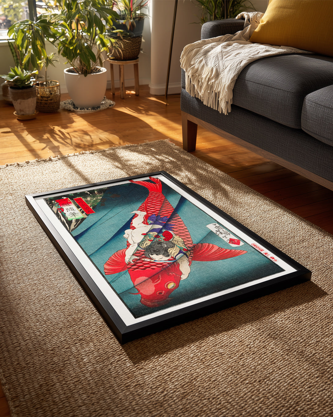 Red Koi Poster Tablosu