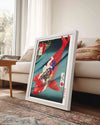 Red Koi Poster Tablosu