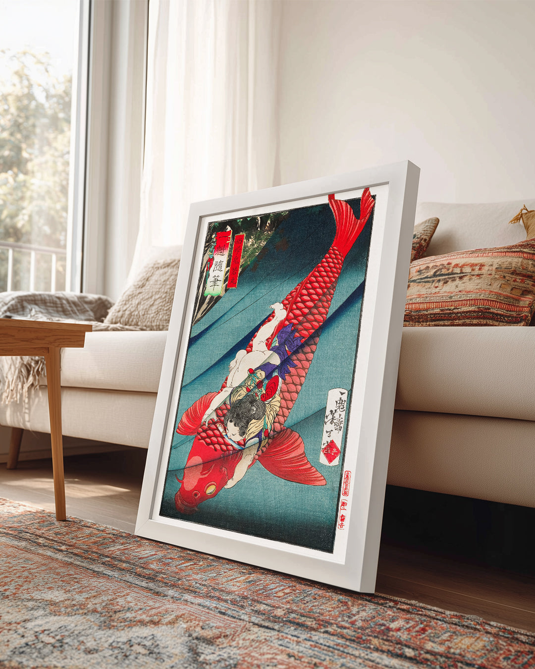 Red Koi Poster Tablosu