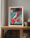 Red Koi Poster Tablosu