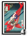 Red Koi Poster Tablosu