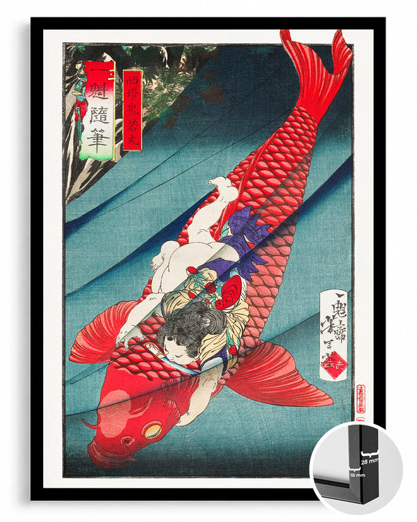 Red Koi Poster Tablosu
