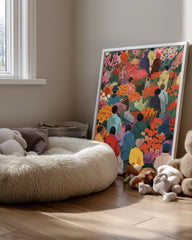 Red Lily Poster Tablosu