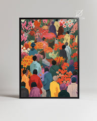 Red Lily Poster Tablosu