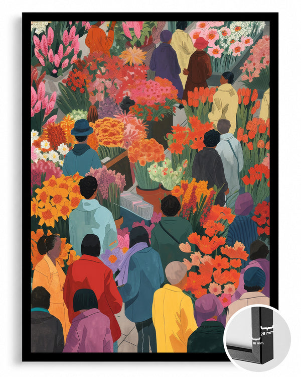 Red Lily Poster Tablosu