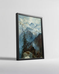 Red Ornament Tree Poster Tablosu