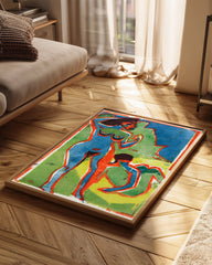 Red Outline Poster Tablosu