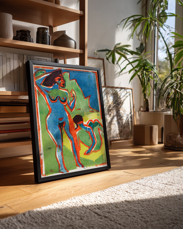 Red Outline Poster Tablosu