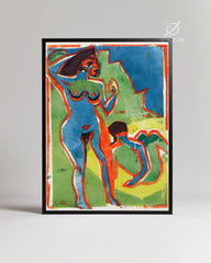 Red Outline Poster Tablosu