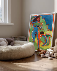 Red Outline Poster Tablosu