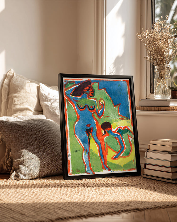 Red Outline Poster Tablosu