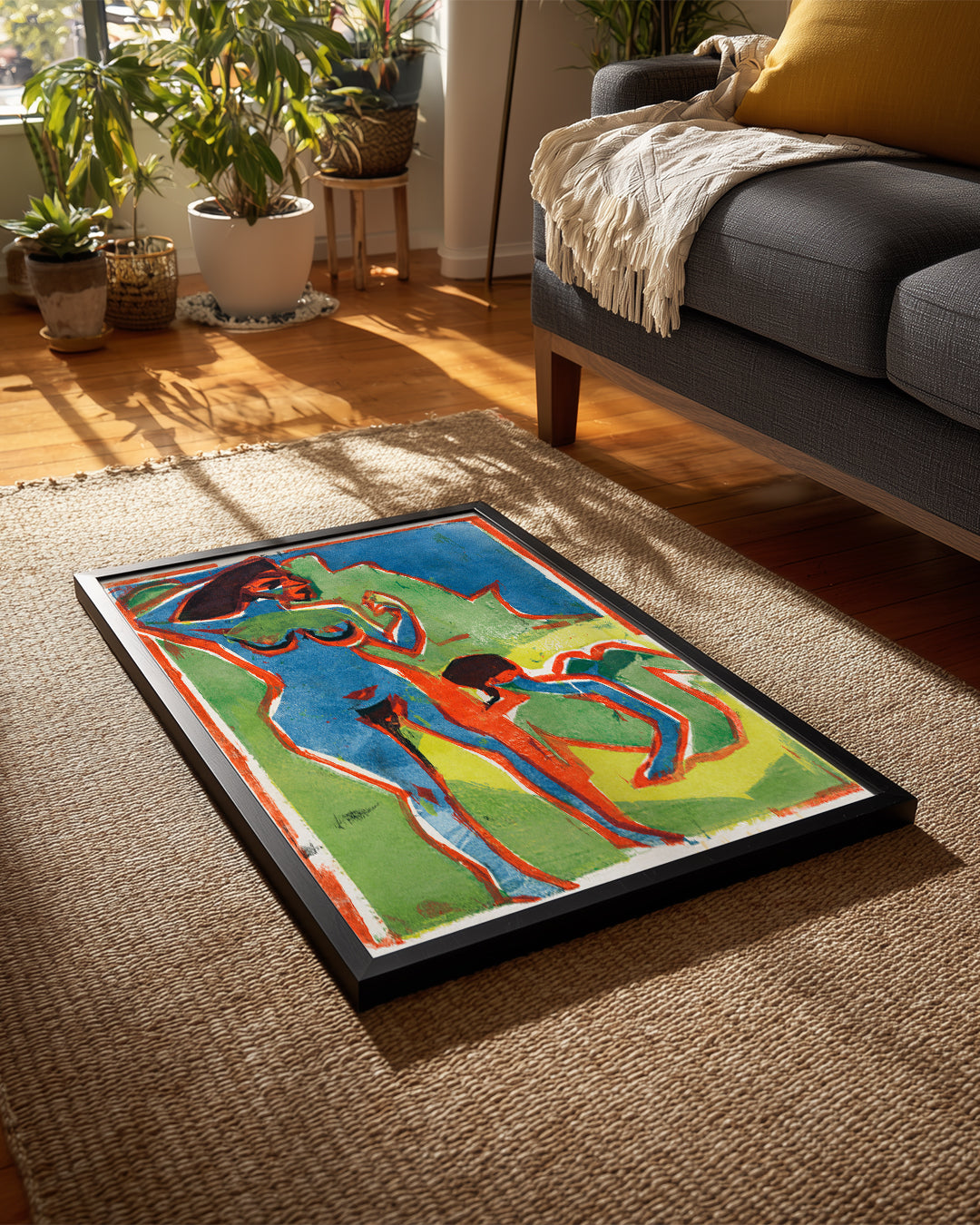 Red Outline Poster Tablosu