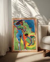 Red Outline Poster Tablosu