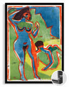 Red Outline Poster Tablosu