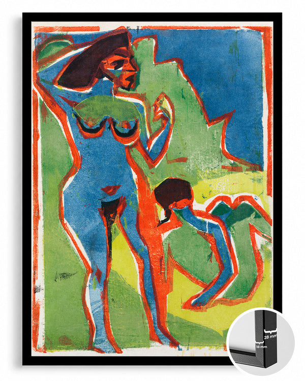 Red Outline Poster Tablosu