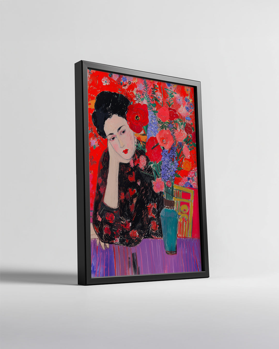 Red Poppy Poster Tablosu