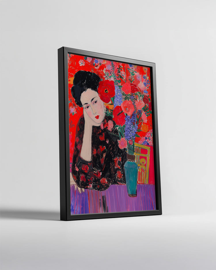 Red Poppy Poster Tablosu