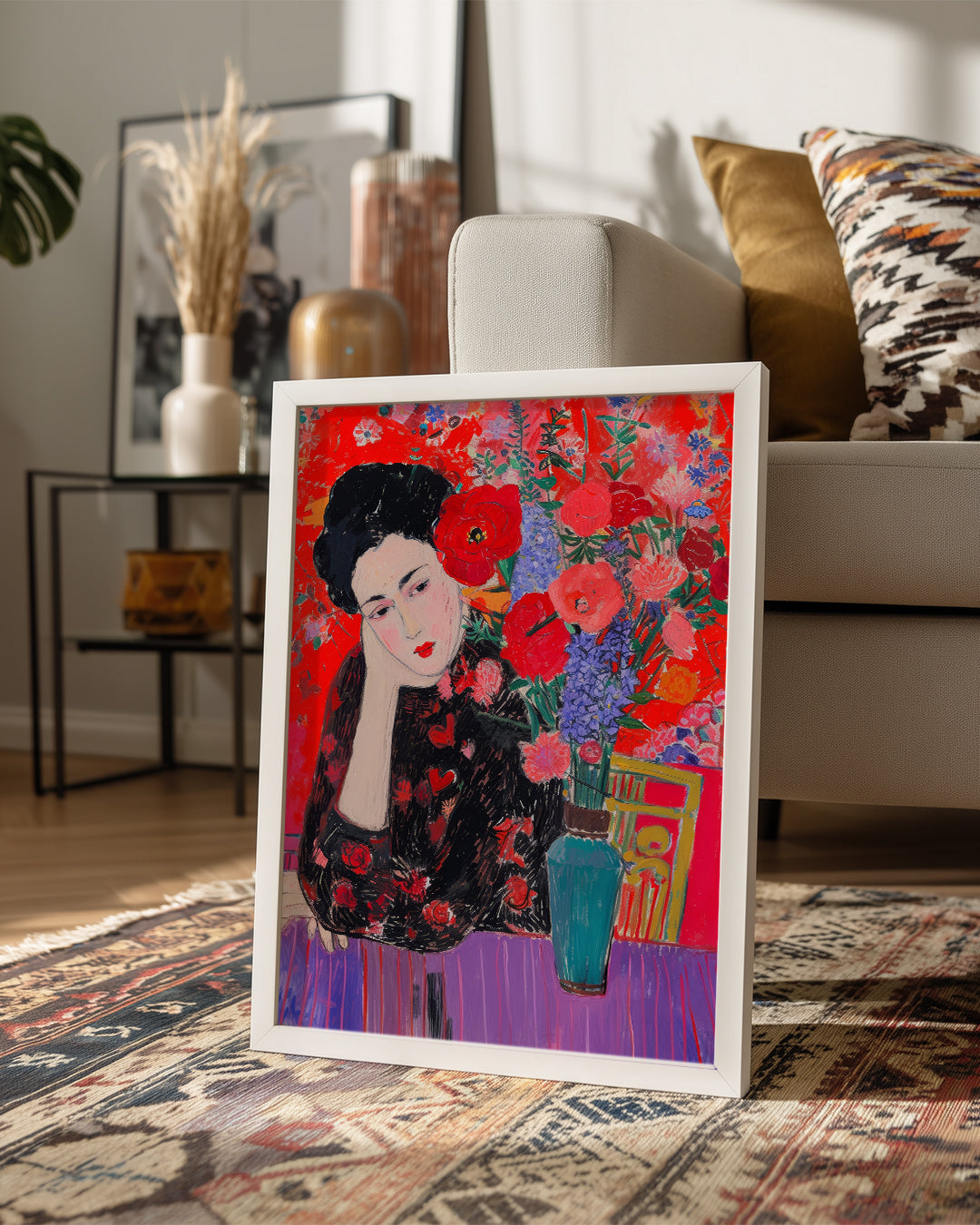 Red Poppy Poster Tablosu