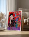 Red Poppy Poster Tablosu