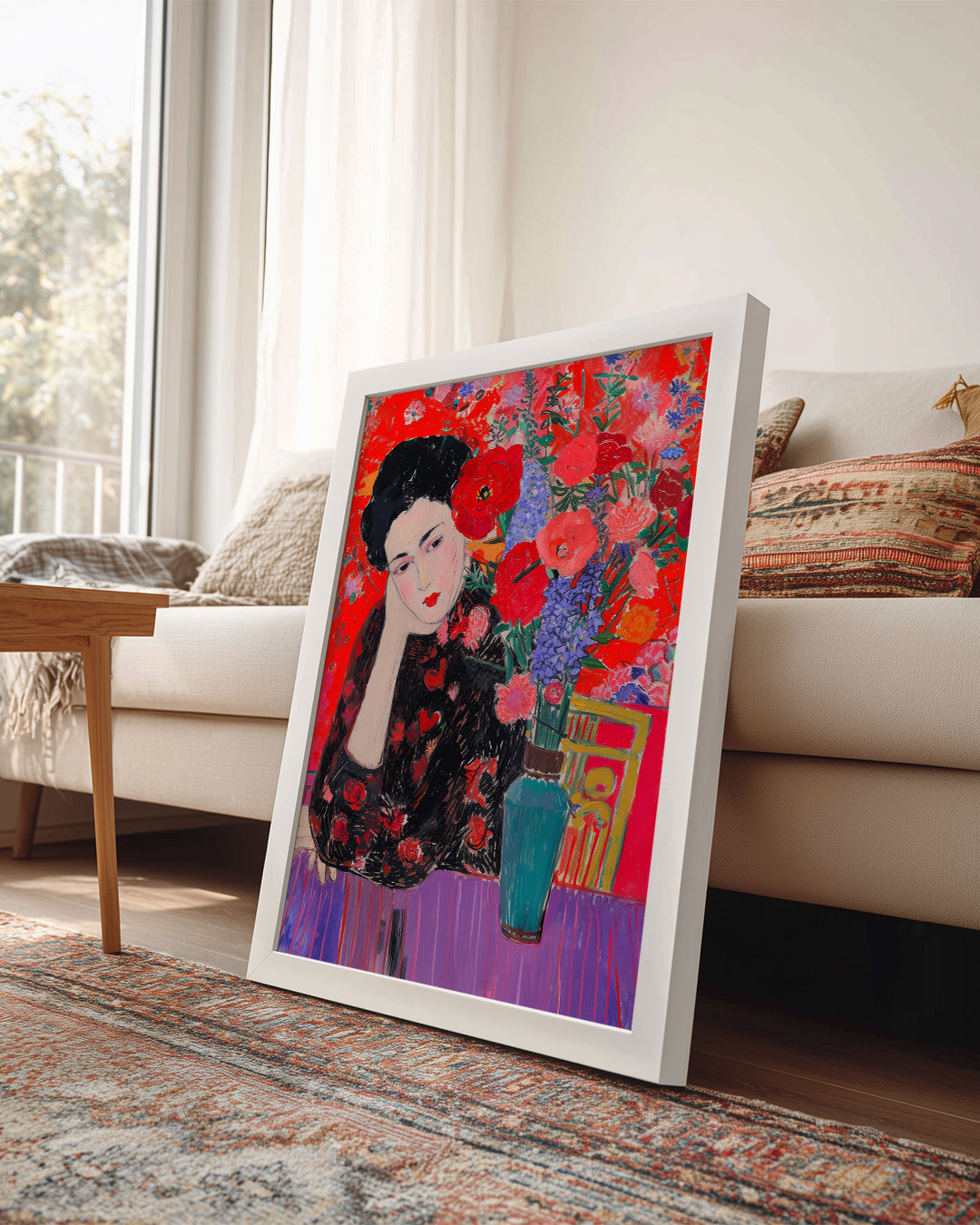 Red Poppy Poster Tablosu