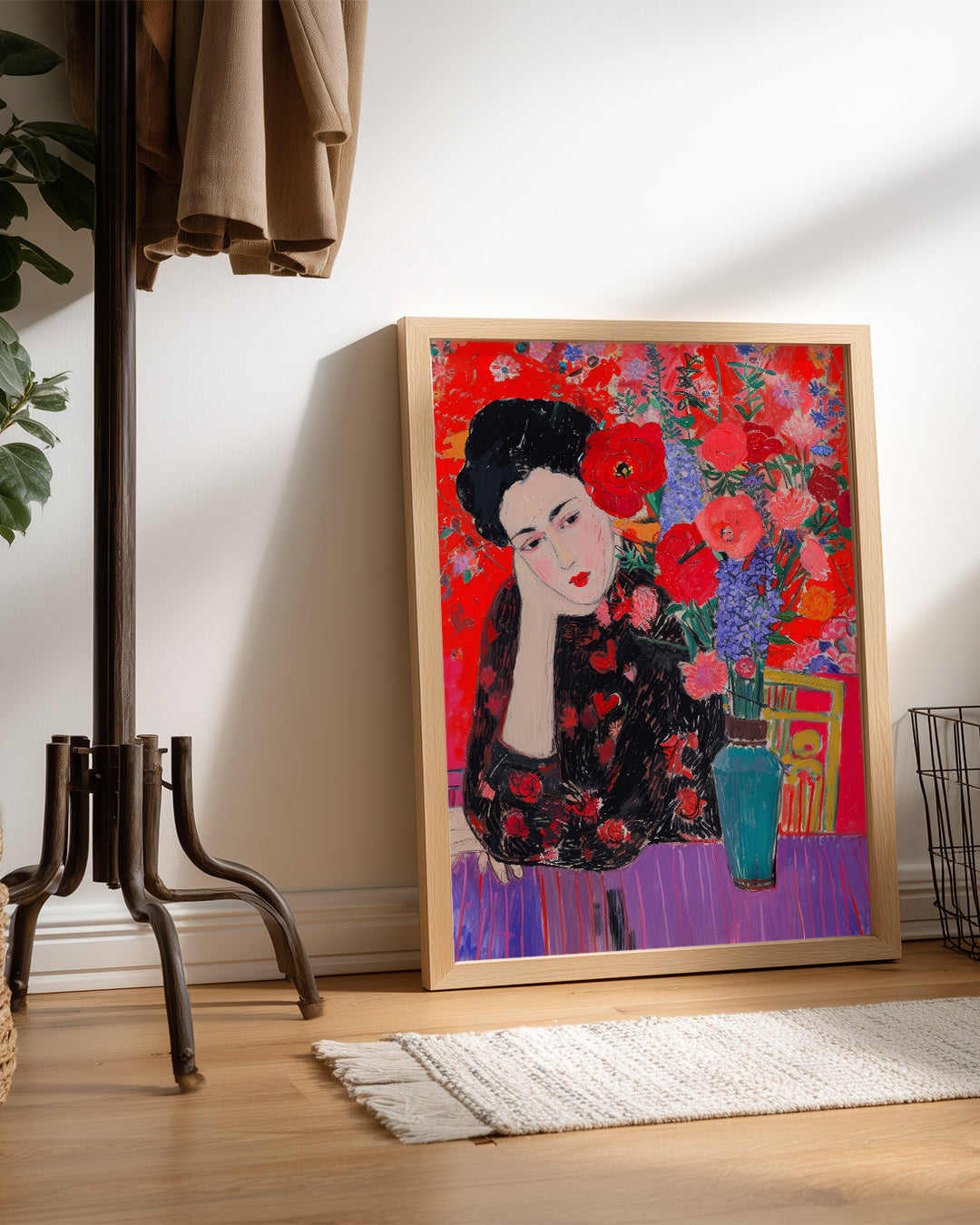 Red Poppy Poster Tablosu