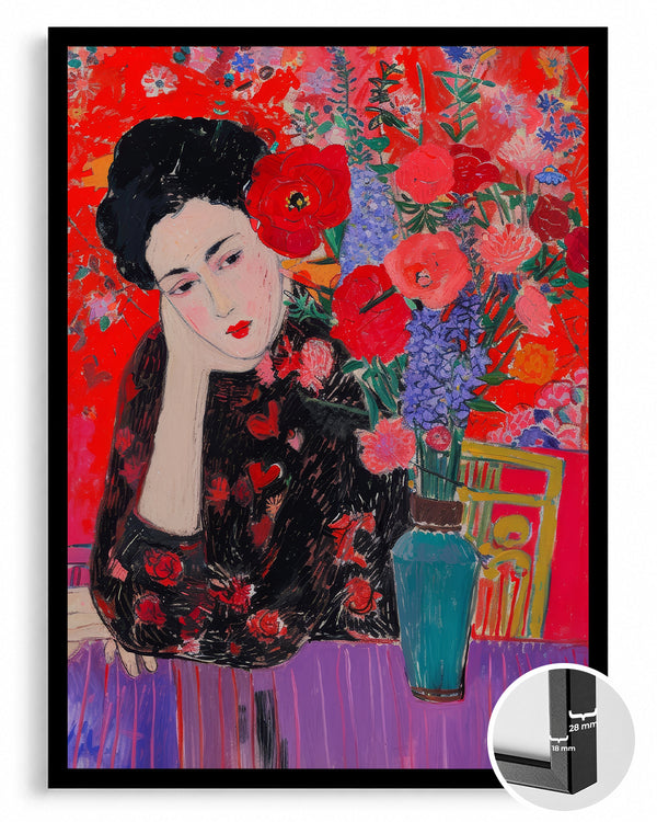 Red Poppy Poster Tablosu