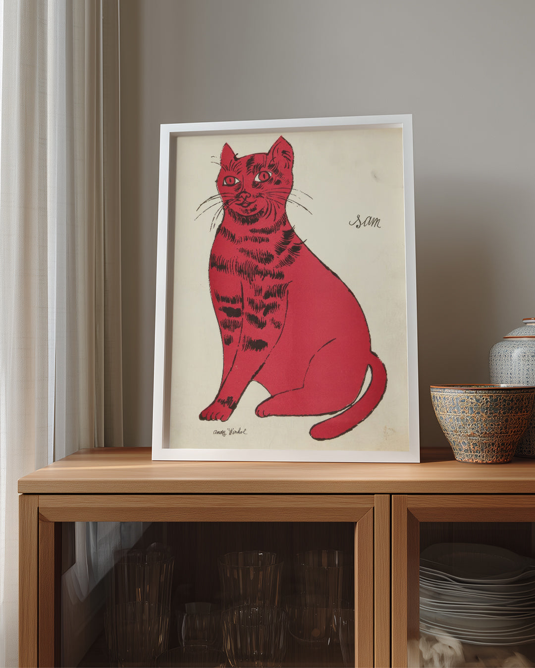 Red Sam Poster Tablosu