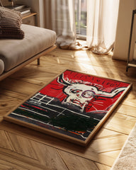 Red Skull Poster Tablosu