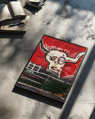 Red Skull Poster Tablosu