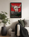 Red Skull Poster Tablosu