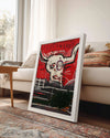 Red Skull Poster Tablosu