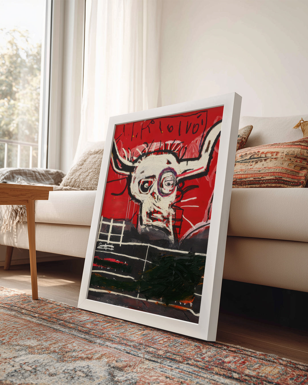 Red Skull Poster Tablosu
