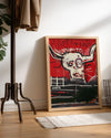 Red Skull Poster Tablosu