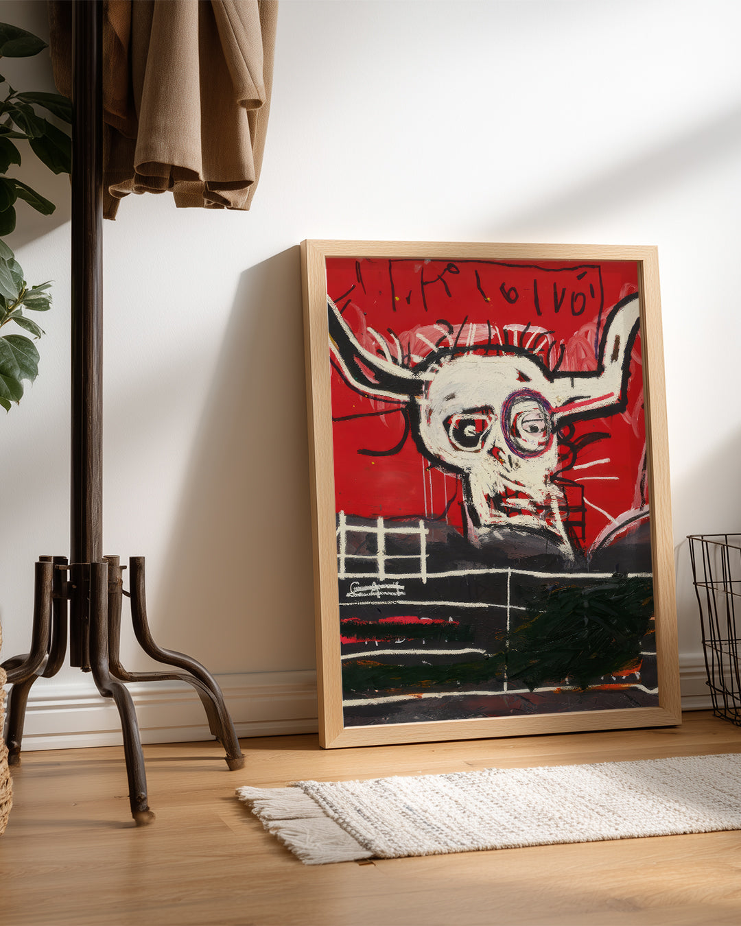 Red Skull Poster Tablosu