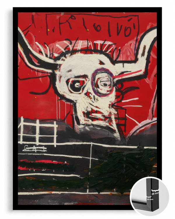 Red Skull Poster Tablosu
