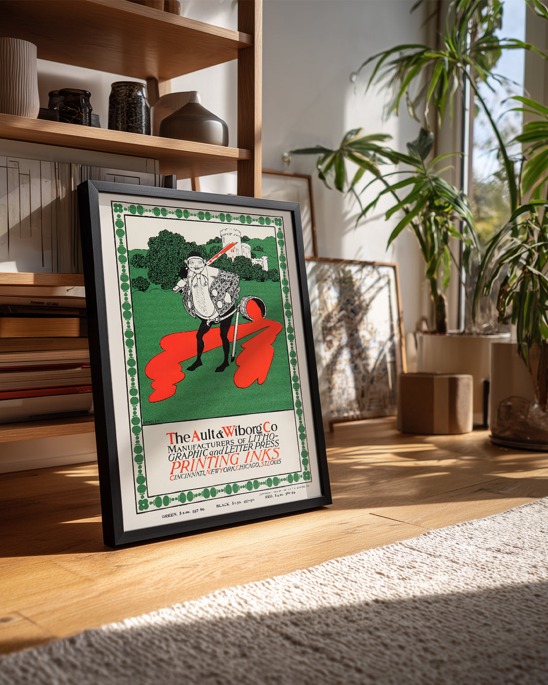 Red Spill Poster Tablosu