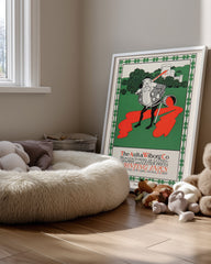 Red Spill Poster Tablosu