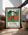 Red Spill Poster Tablosu