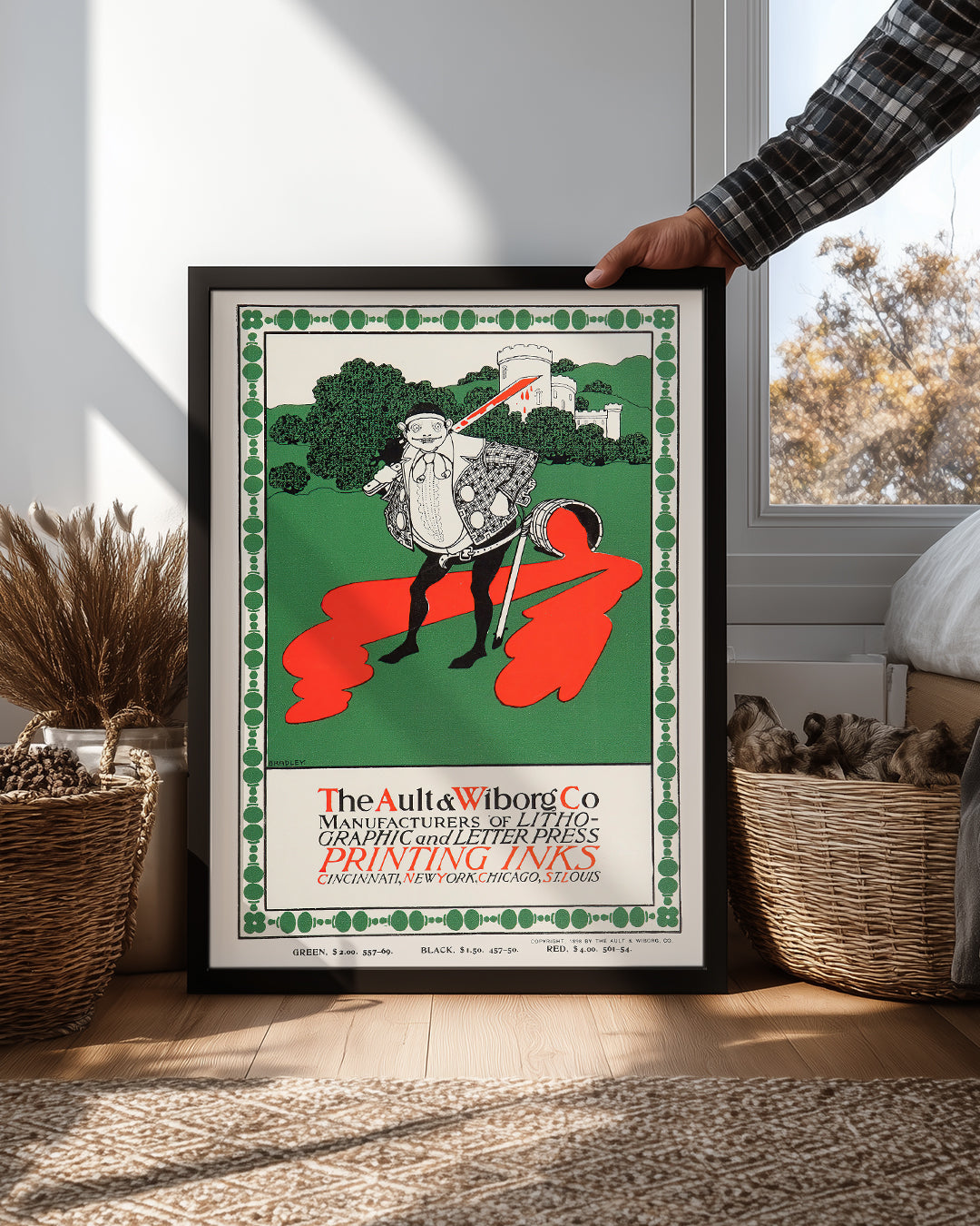Red Spill Poster Tablosu