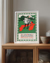Red Spill Poster Tablosu