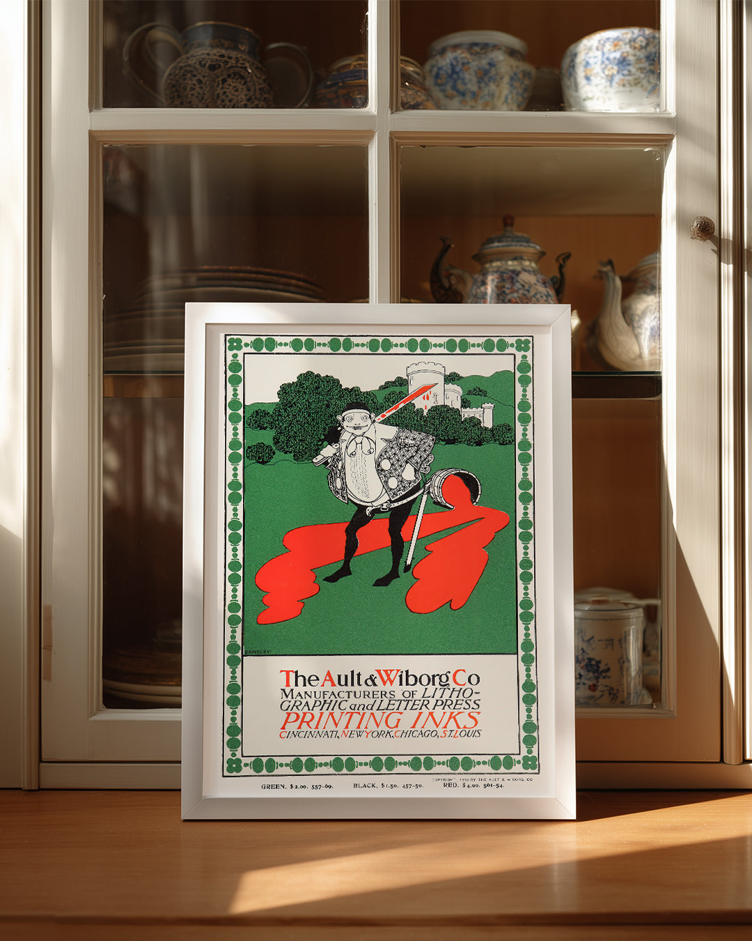 Red Spill Poster Tablosu
