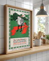 Red Spill Poster Tablosu