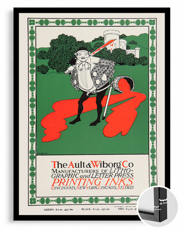 Red Spill Poster Tablosu