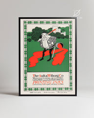 Red Spill Poster Tablosu