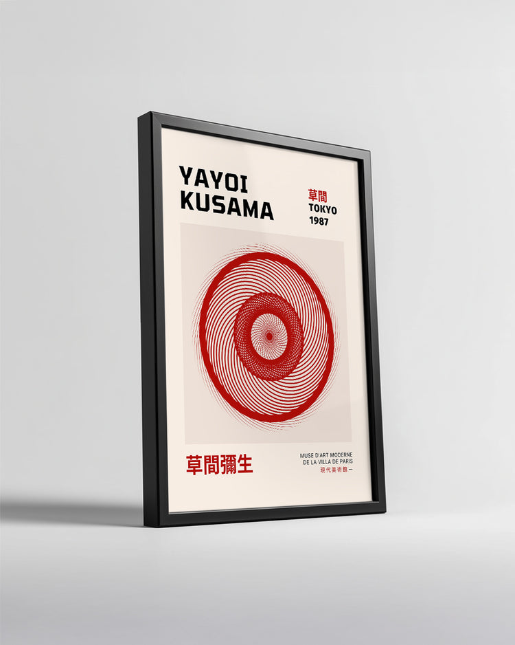 Red Spiral Poster Tablosu